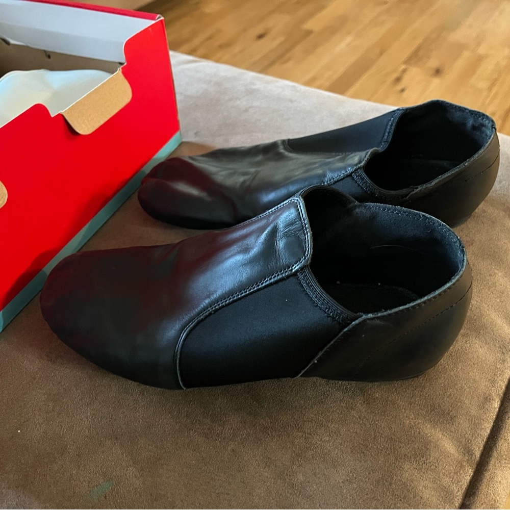 Black Jazz Shoes Size 9